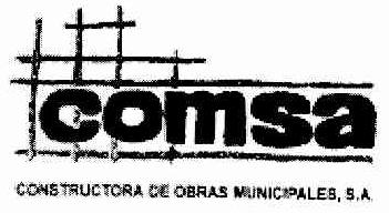 Imagen de COMSA CONSTRUCTORA DE OBRAS MUNICIPALES, S.A