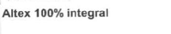 Imagen de ALTEX 100% INTEGRAL