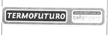 Imagen de TERMOFUTURO DIVISION PROFESIONAL DE BAÑOFUTURO WWW.BAÑOFUTURO.COM