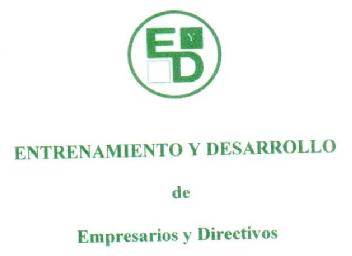 Imagen de ED ENTRENAMIENTO Y DESARROLLO DE EMPRESARIOS Y DIRECTIVOS