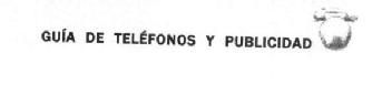 Imagen de GUIA DE TELEFONOS Y PUBLICIDAD