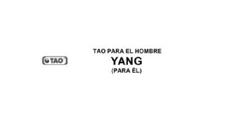 Imagen de TAO PARA EL HOMBRE YANG ( PARA EL )