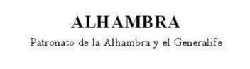 Imagen de ALHAMBRA PATRONATO DE LA ALHAMBRA Y EL GENERALIFE