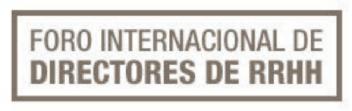 Imagen de FORO INTERNACIONAL DE DIRECTORES DE RRHH