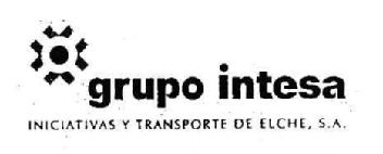 Imagen de GRUPO INTESA INICIATIVAS Y TRANSPORTE DE ELCHE, S.A