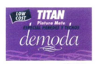 Imagen de TITAN PINTURA MATE DEMODA