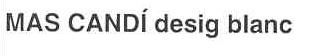Imagen de MAS CANDI DESIG BLANC