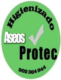Imagen de HIGIENIZADO ASEOS PROTEC 902 364 944