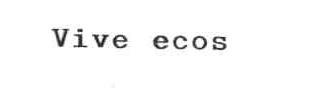 Imagen de VIVE ECOS