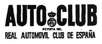 Imagen de AUTO CLUB REVISTA DEL REAL AUTOMOVIL CLUB DE ESPAÑA