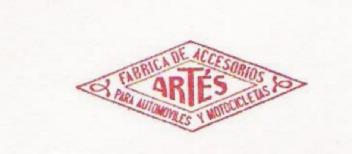 Imagen de ARTES FABRICA DE ACCESORIOS PARA AUTOMOVILES Y MOTOCICLETAS