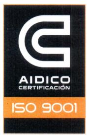Imagen de AIDICO CERTIFICACION ISO 9001
