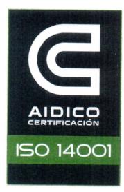 Imagen de AIDICO CERTIFICACION ISO 14001