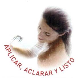 Imagen de APLICAR, ACLARAR Y LISTO