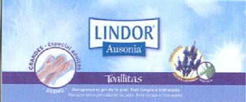Imagen de LINDOR AUSONIA TOALLITAS