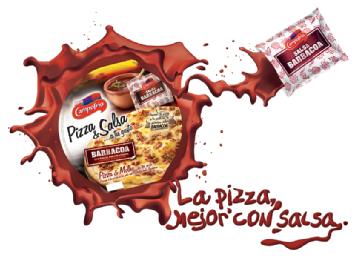 Imagen de CAMPOFRIO PIZZA & SALSA...A TU GUSTO-LA PIZZA, MEJOR CON SALSA