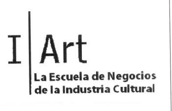 Imagen de I ART LA ESCUELA DE NEGOCIOS DE LA INDUSTRIA CULTURAL