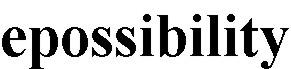 Imagen de EPOSSIBILITY