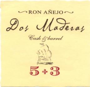 Imagen de RON AÑEJO DOS MADERAS CASK & BARREL 5+3