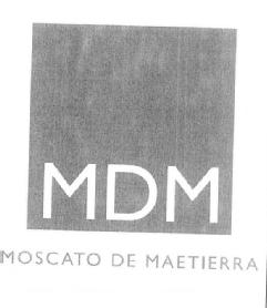 Imagen de MDM MOSCATO DE MAETIERRA
