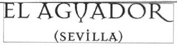 Imagen de EL AGUADOR (SEVILLA)