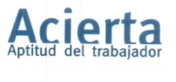 Imagen de ACIERTA APTITUD DEL TRABAJADOR