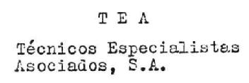 Imagen de T E A TECNICOS ESPECIALISTAS ASOCIADOS, S.A