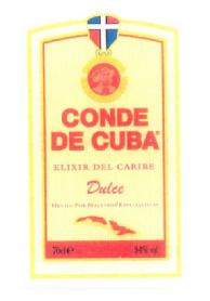 Imagen de CONDE DE CUBA ELIXIR DEL CARIBE DULCE HECHO POR MAESTROS ESPECIALISTAS