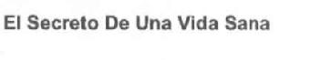 Imagen de EL SECRETO DE UNA VIDA SANA