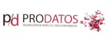 Imagen de P/D PRODATOS DESTRUCION DE PAPEL, CD, DVD CONFIDENCIAL