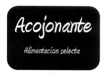 Imagen de ACOJONANTE ALIMENTACION SELECTA