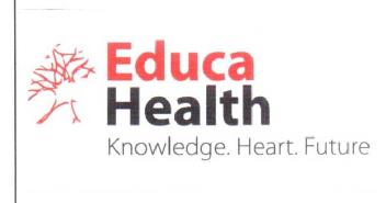Imagen de EDUCA HEALTH KNOWLEDGE. HEART. FUTURE