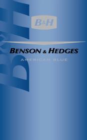 Imagen de B&H BENSON & HEDGES AMERICAN BLUE
