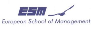 Imagen de ESM EUROPEAN SCHOOL OF MANAGEMENT
