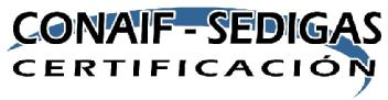 Imagen de CONAIF SEDIGAS CERTIFICACION