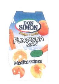 Imagen de DON SIMON, FRUTAS, LECHE, FUNCIONA MAX, MEDITERRANEO