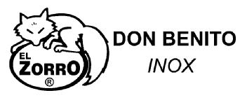 Imagen de EL ZORRO DON BENITO INOX
