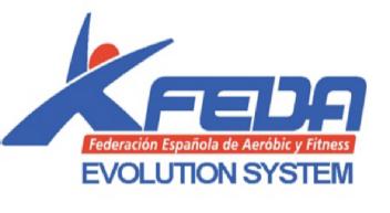 Imagen de FEDA FEDERACION ESPAÑOLA DE AEROBIC Y FITNESS EVOLUTION SYSTEM