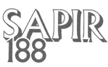 Imagen de SAPIR 188