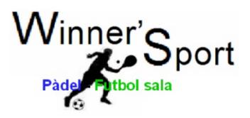 Imagen de WINNER\' SPORT PADEL - FUTBOL SALA
