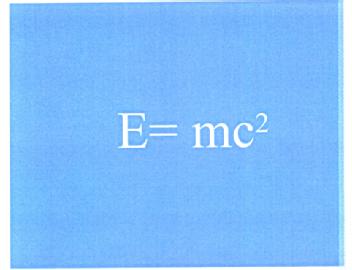 Imagen de E=MC2