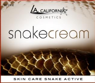 Imagen de SNAKE CREAM L.A. CALIFORNIA COSMETICS SKIN CARE SNAKE ACTIVE