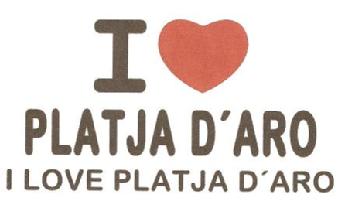 Imagen de I PLATJA D\'ARO I LOVE PLATJA D\'ARO