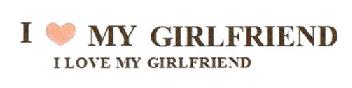 Imagen de I MY GIRLFRIEND I LOVE MY GIRLFRIEND