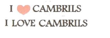 Imagen de I CAMBRILS I LOVE CAMBRILS