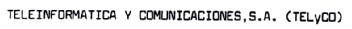 Imagen de TELEINFORMATICA Y COMUNICACIONES, S.A. (TELYCO)