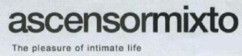 Imagen de ASCENSORMIXTO THE PLEASURE OF INTIMATE LIFE