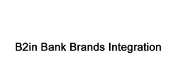 Imagen de B2IN BANK BRANDS INTEGRATION