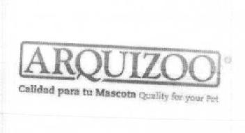 Imagen de ARQUIZOO CALIDAD PARA TU MASCOTA QUALITY FOR YOUR PET