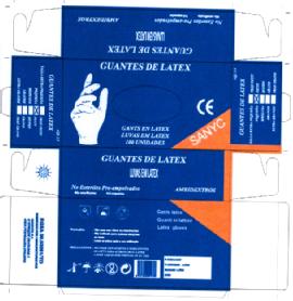 Imagen de SANYC GUANTES DE LATEX